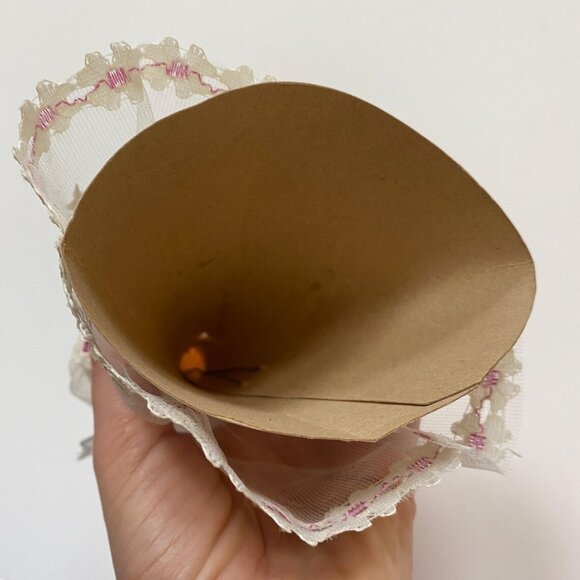 Christmas Angel Tree Topper Cute Blonde 70s Xmas Holiday Decor - Picture 4 of 4